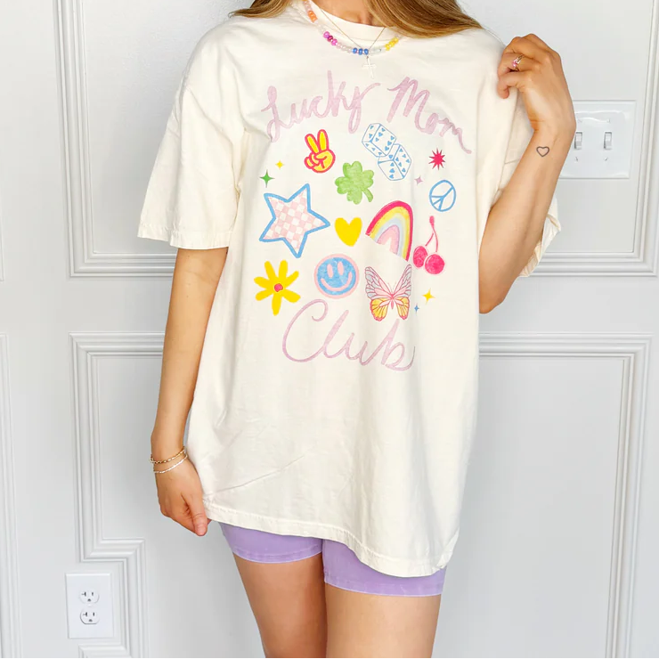 Lucky Mom Club Tee