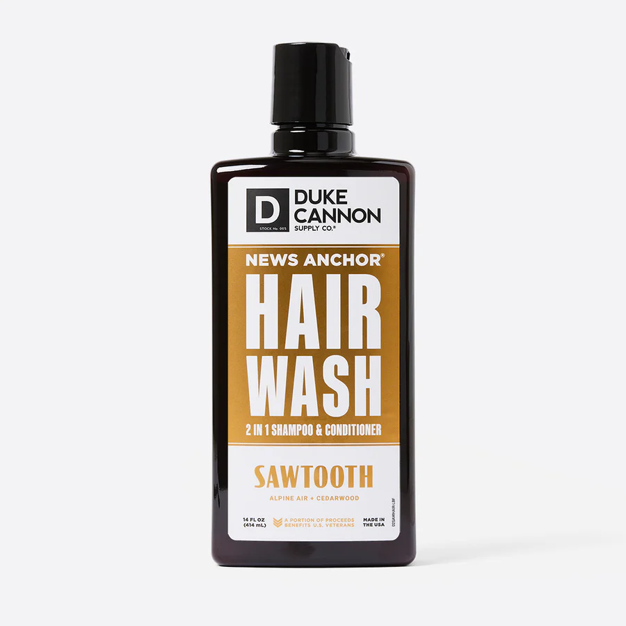 [Duke Cannon] 2-in-1 Hair Wash-Sawtooth