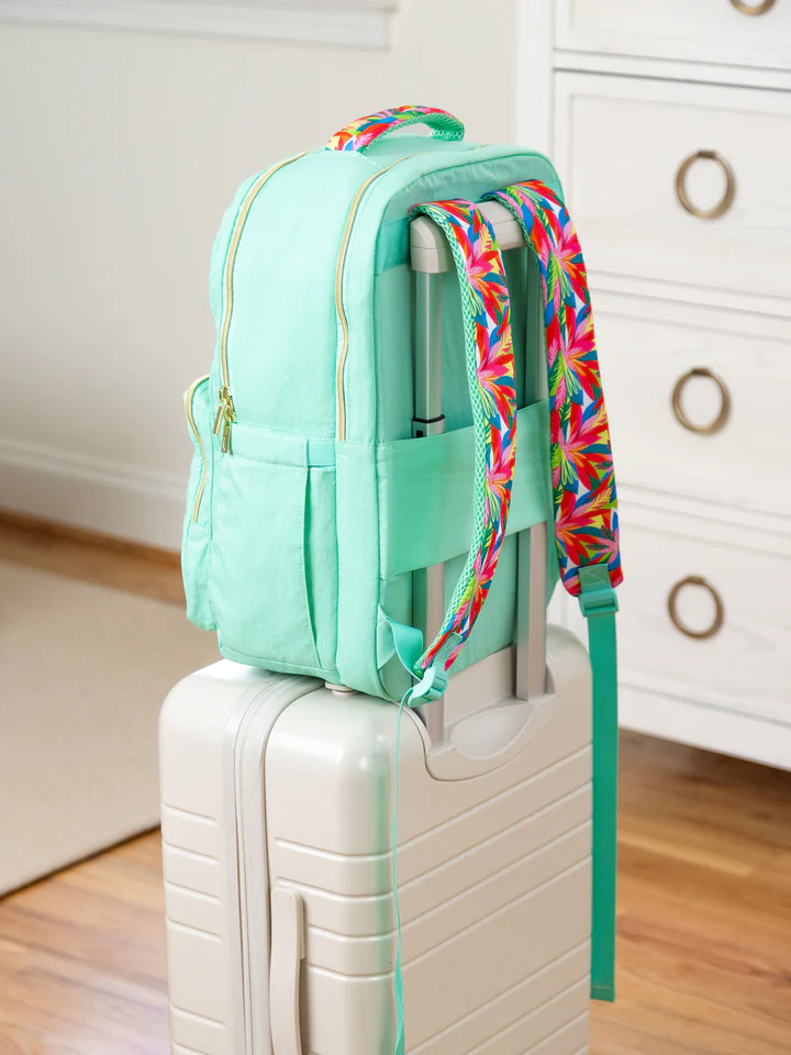 [Mary Square] Travel Backpack-Mint