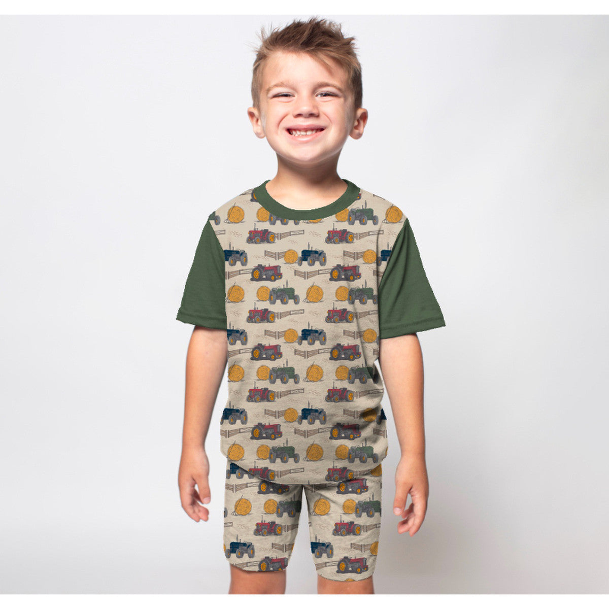 [Jane Marie]  Kids Hay, Now Jammie Short Set