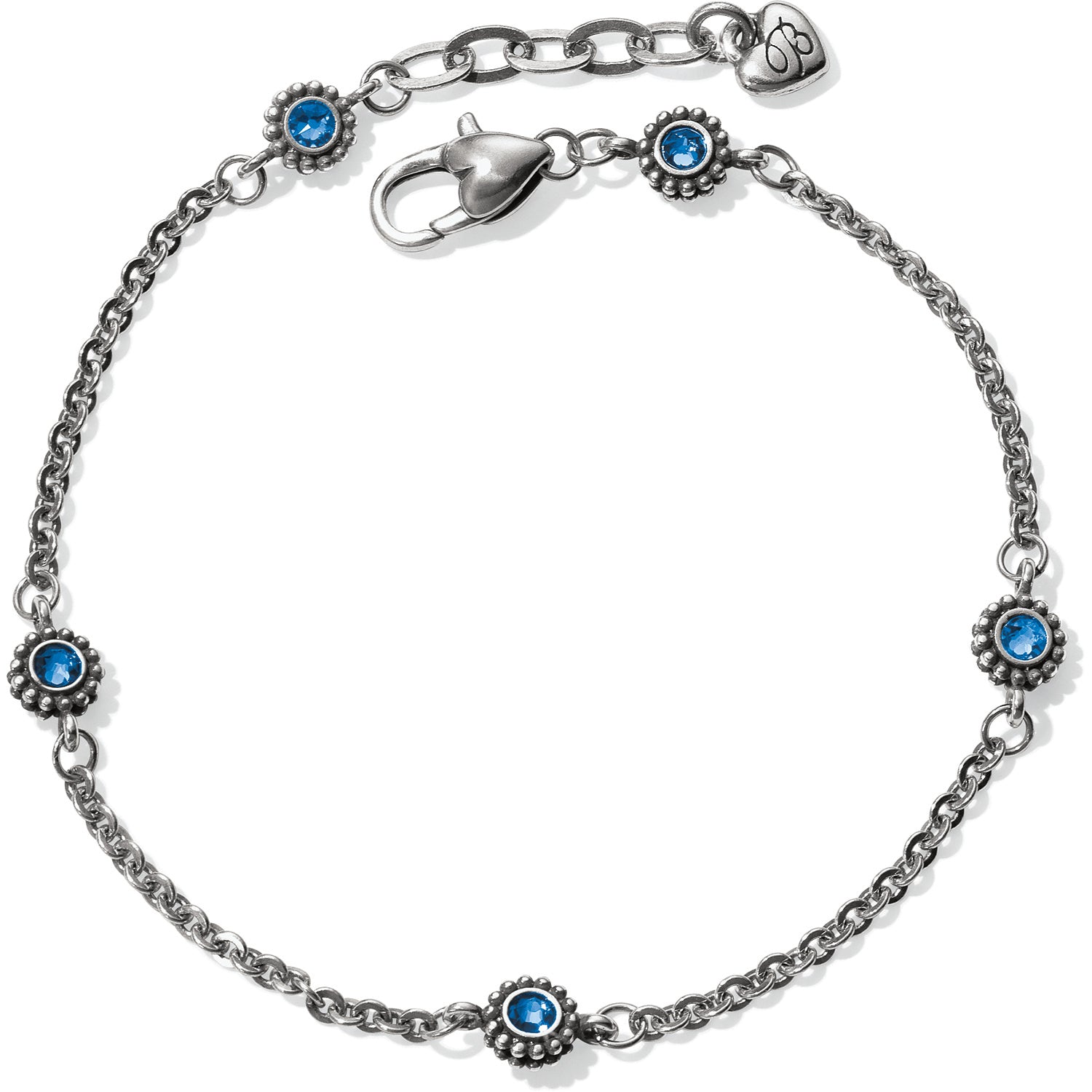 [Brighton] Twinkle Anklet- Sapphire