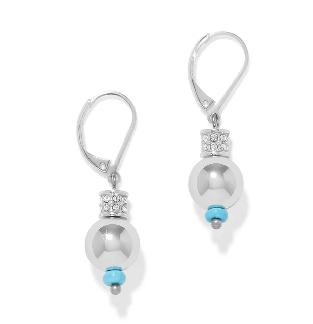 Meridian Petite Sphere Leverback Earrings
