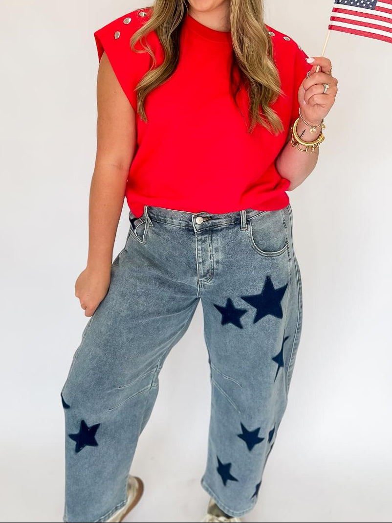 Stargazer Barrel Jeans