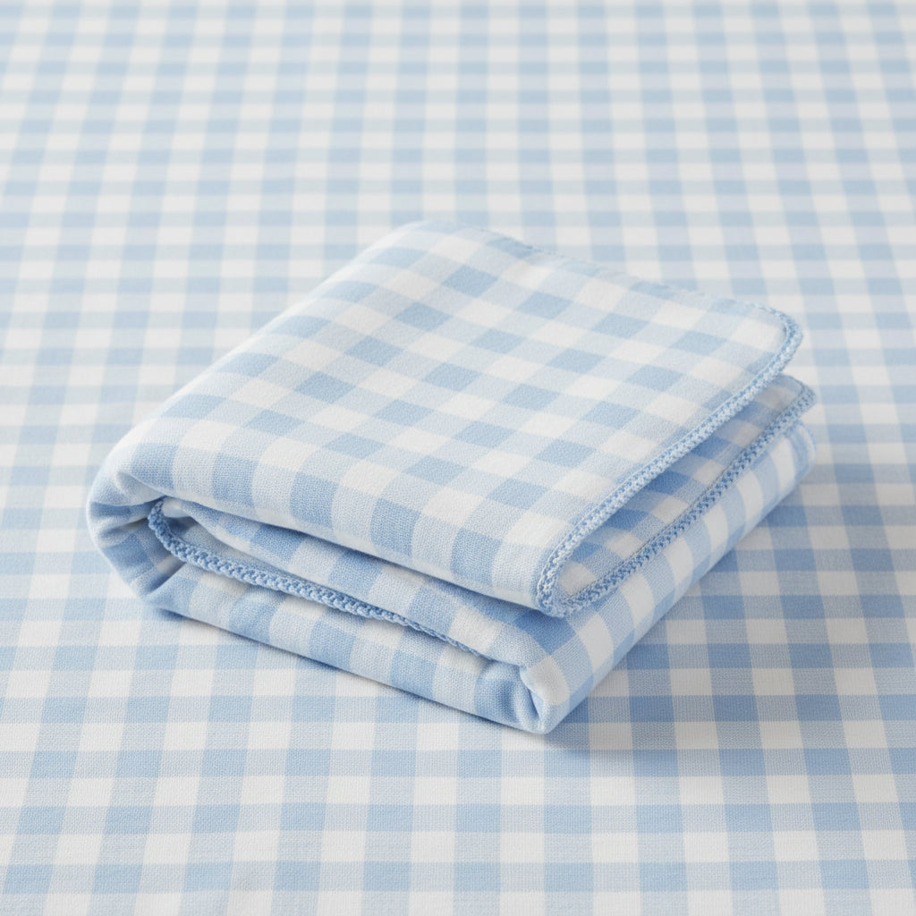 Boy Gingham Arrival Blanket