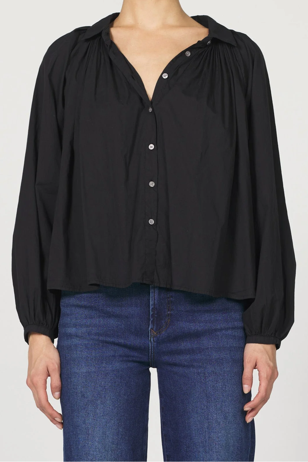 [Dear John] Benedict Novelty Shirt - Black