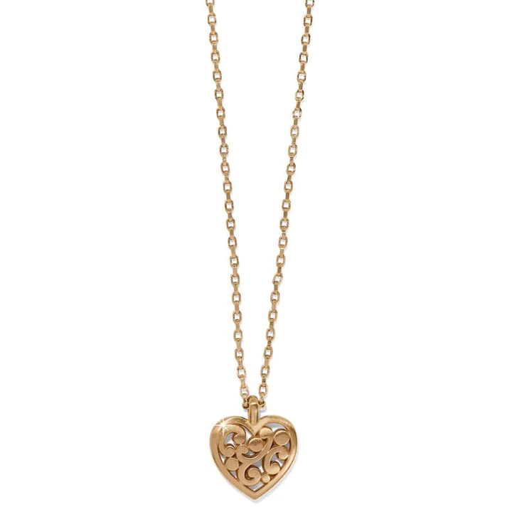 [Brighton] Contempo Heart Gold Necklace
