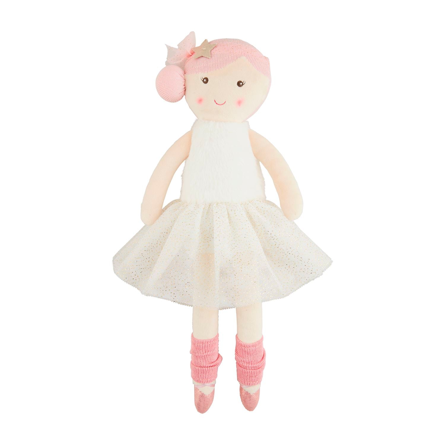 [Mud Pie] Pink Ballerina Doll