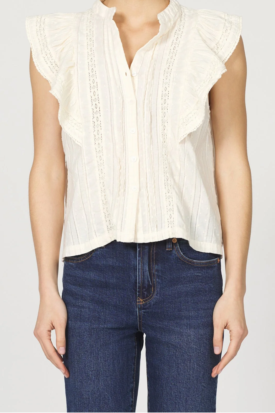 [Dear John] Fatima Shirt- Whitecap Gray