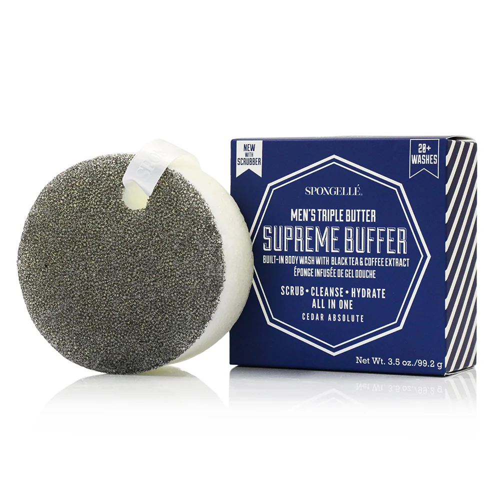 Men's Supreme Buffer with Black Scrubber - Cedar Absolute