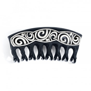 London Groove Large Hair Clip-Black