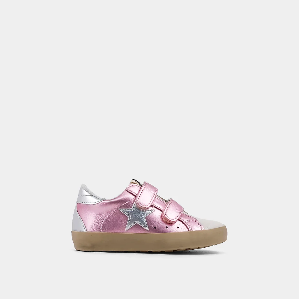 [Shu Shop] Sunny Toddler Sneaker-Metallic Pink