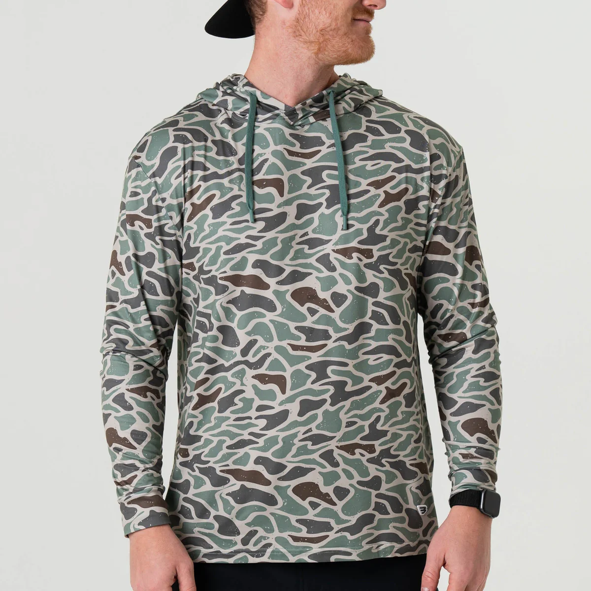 [Burlebo] Performance Hoodie-Retro Duck Camo
