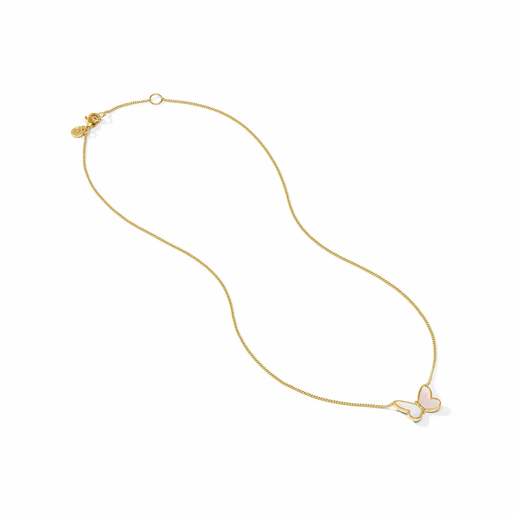 [Julie Vos] Papillon Delicate Necklace-MOP