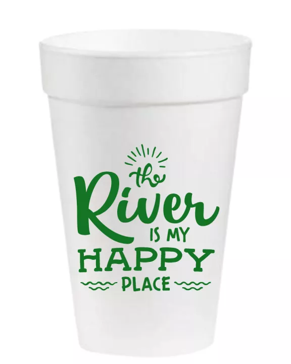 Party Cups River Is My Happy Place