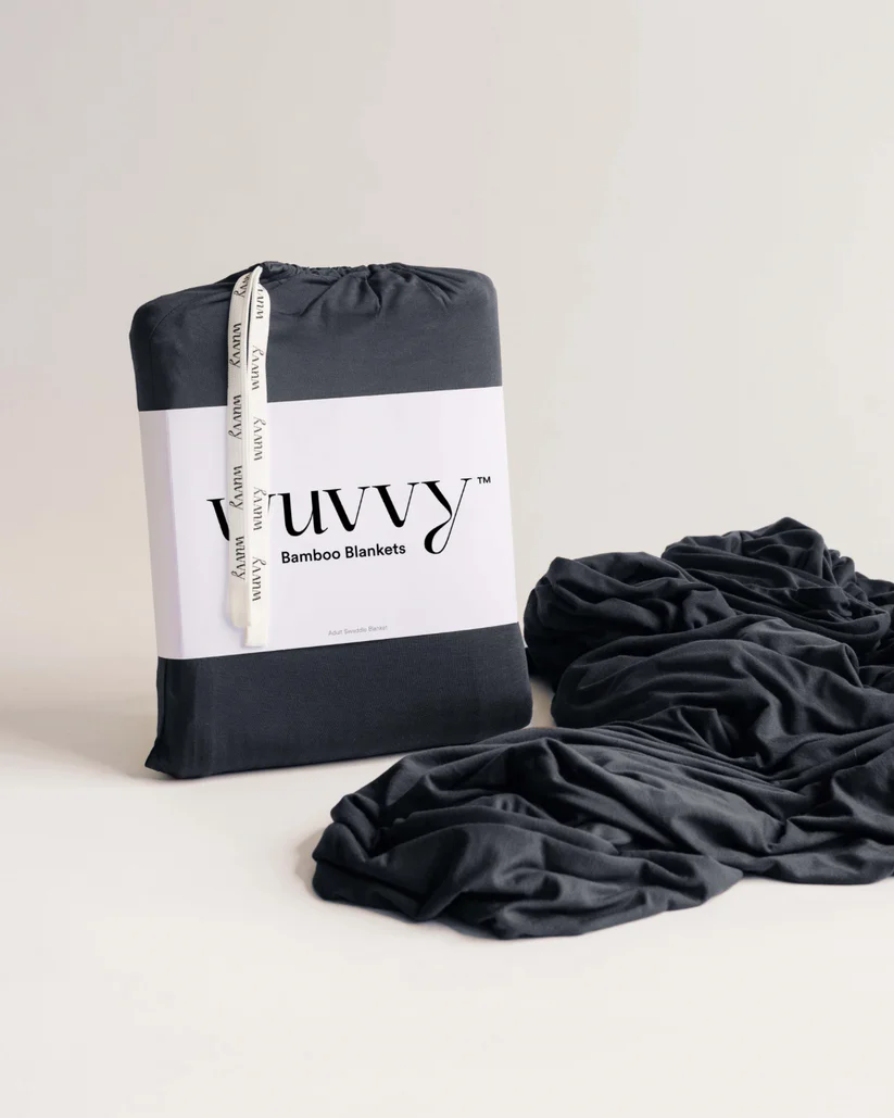 [Wuvvy] Bamboo Blanket-Charcoal-Mega