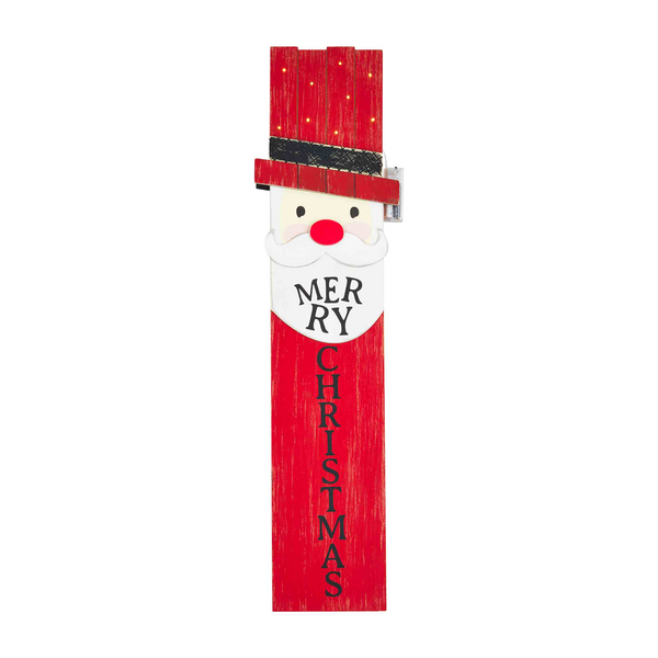 Wood Holiday Reversible Sign