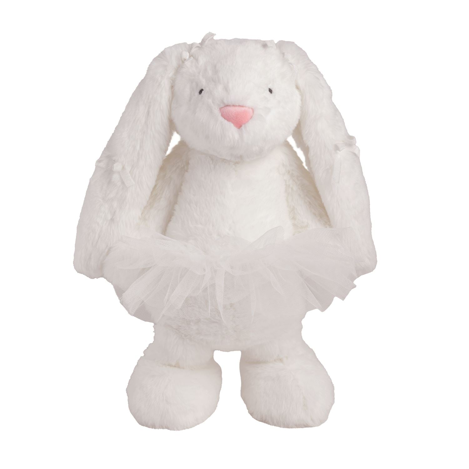 [Mud Pie] Alice the Bunny Bow Plush Pal
