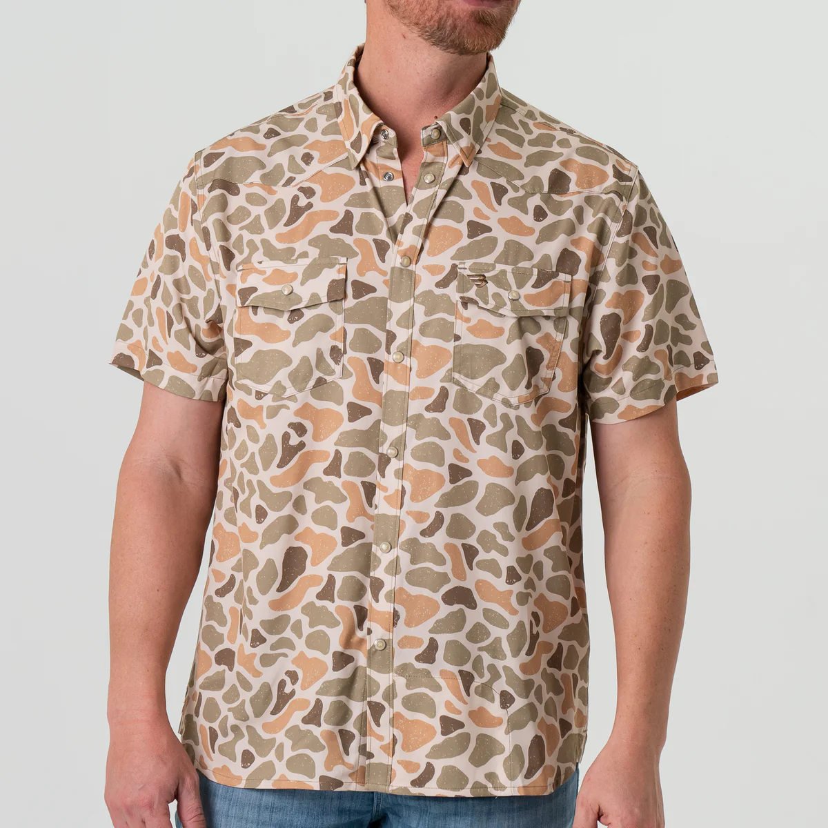 [Burlebo] Performance Western Shirt - Venado Camo
