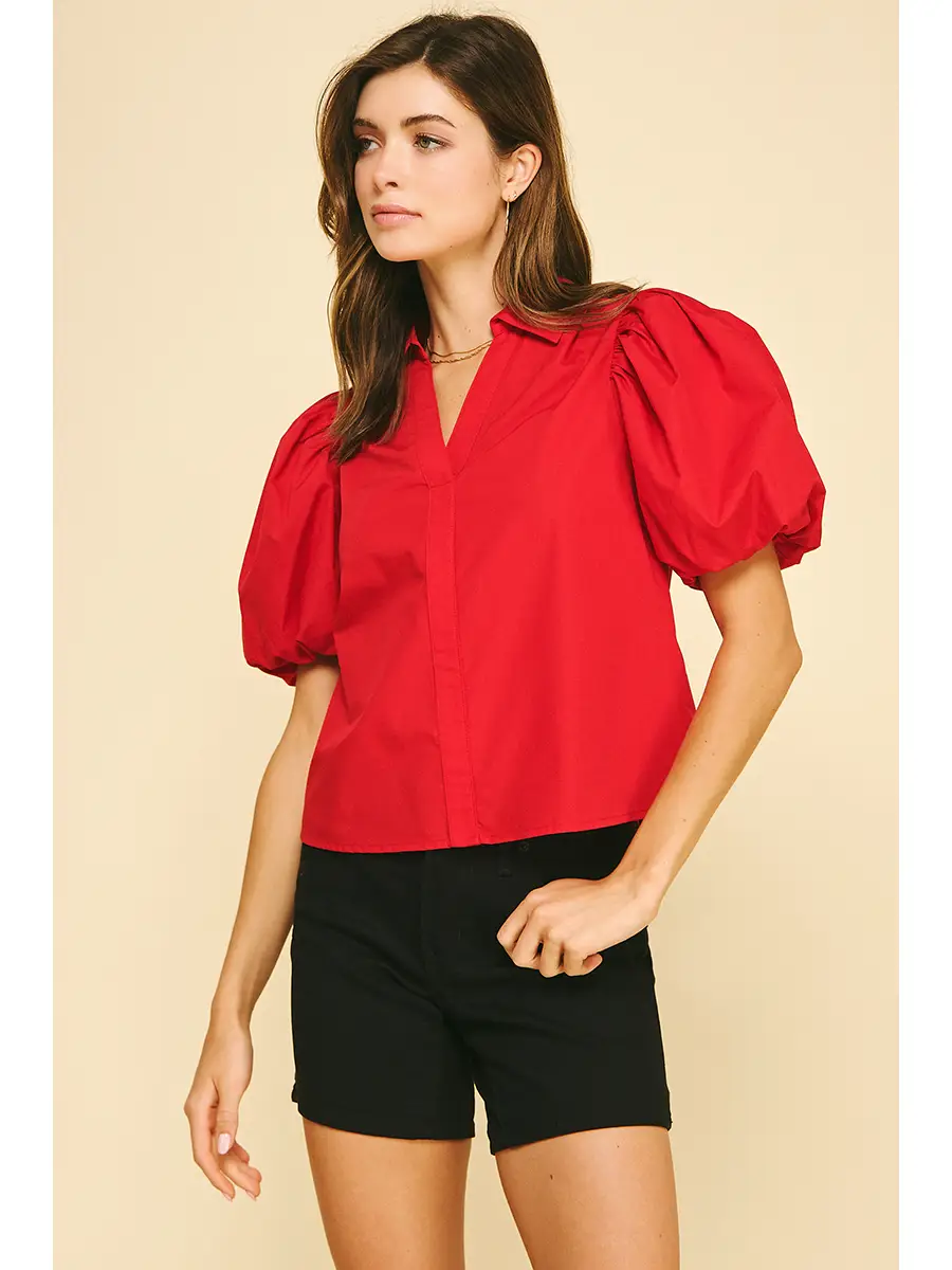 Candy Apple Blouse