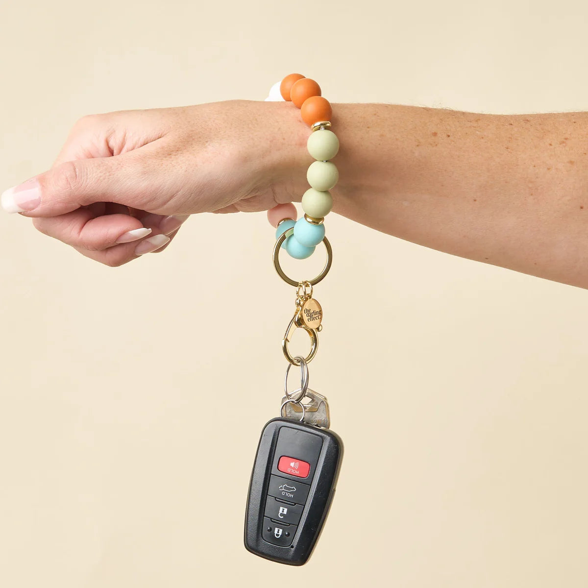 Happy Place Hands-Free Keychain Wristlet