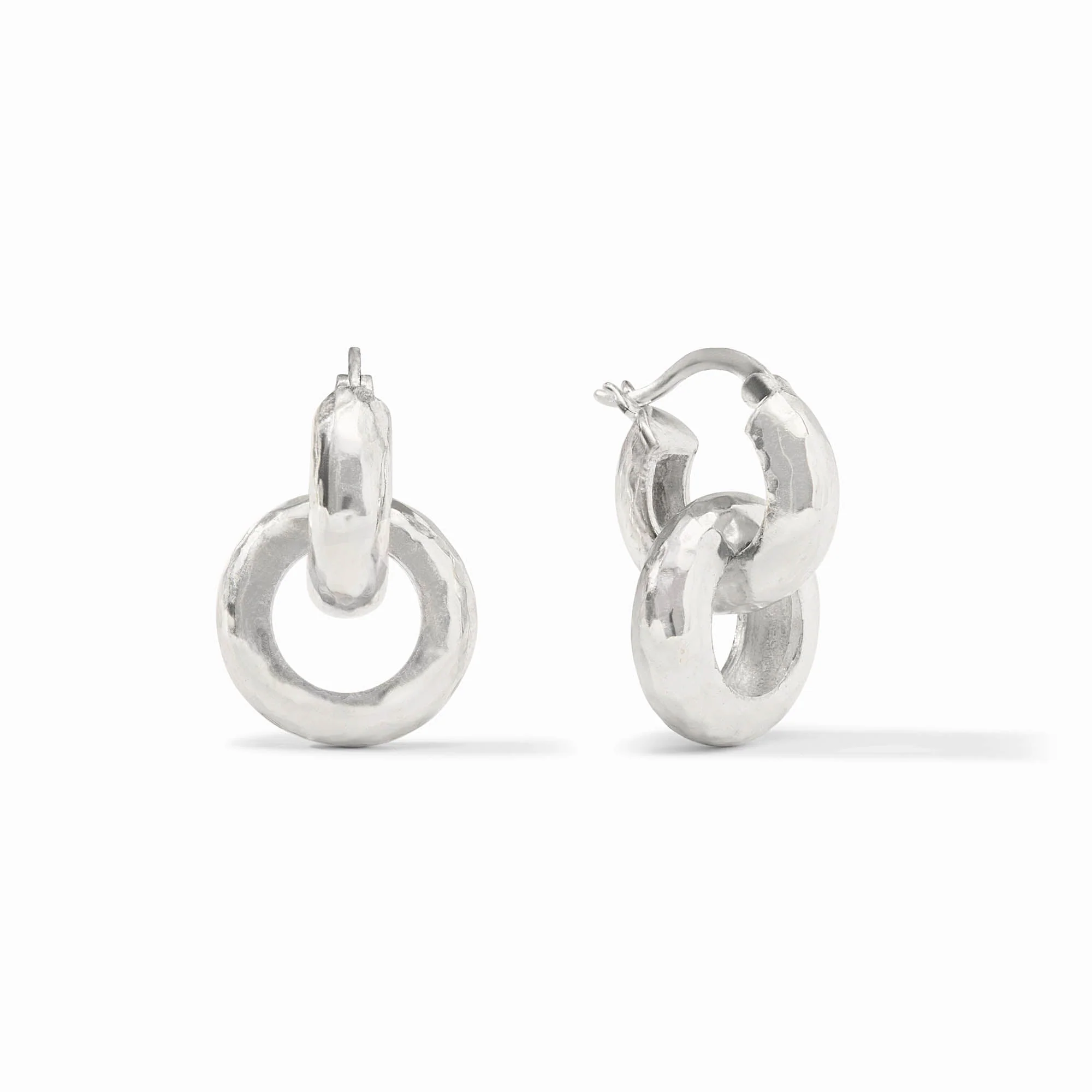 [Julie Vos] Catalina 2-in-1 Earring -Silver OS
