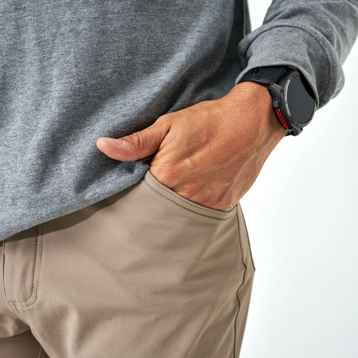 [Burlebo] Challenger Pant-Cobblestone Khaki