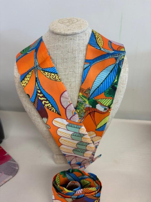 Tropical Bliss 2" Tie Scarf