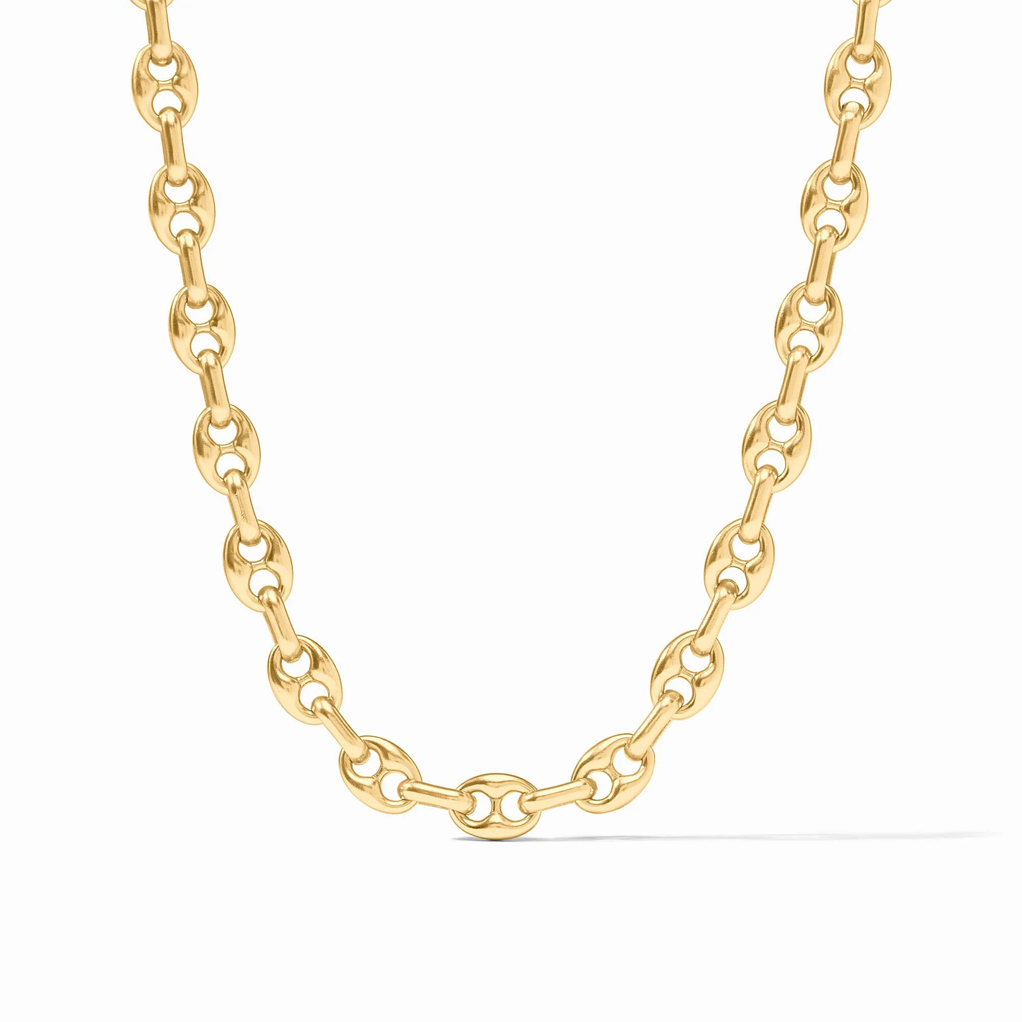 [Julie Vos] Laguna Demi Link Necklace-Gold
