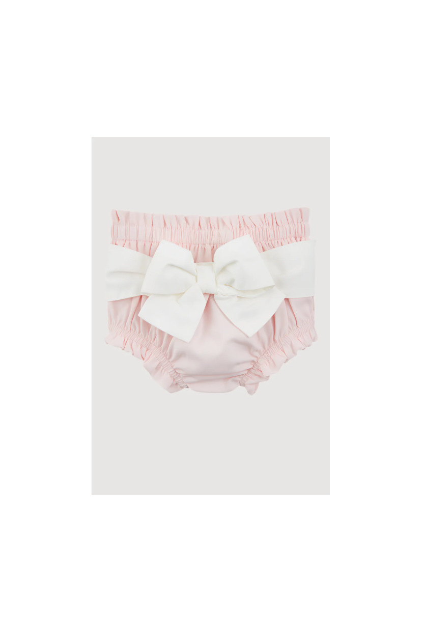 [Mud Pie] Pink Diaper Cover 0-3M