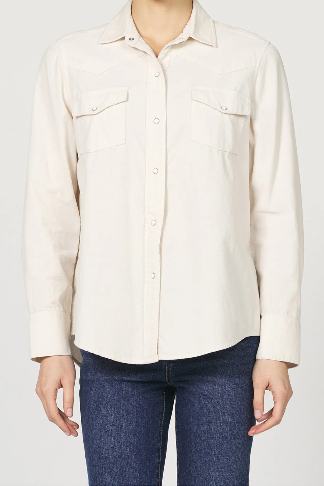 [Dear John] Star Shirt- Whitecap Gray
