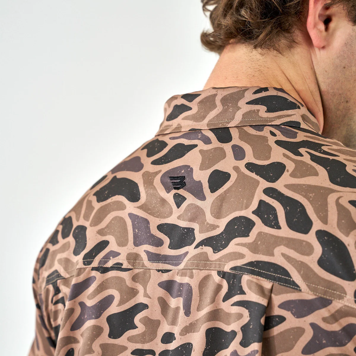 [Burlebo] Performance Button Up-Gauge Camo