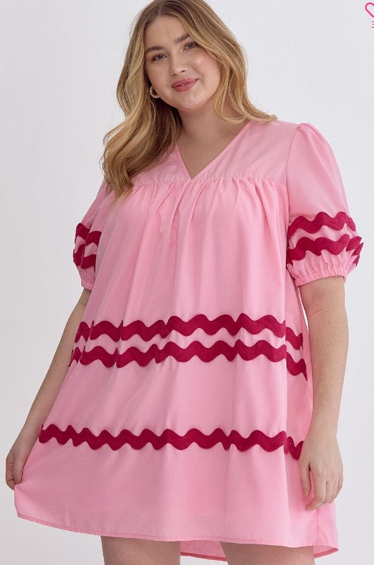 That Loving Feeling Dress-Plus