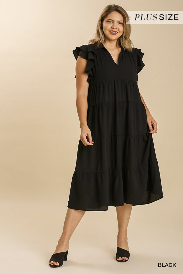 Plus Size - Melody Tiered Dress