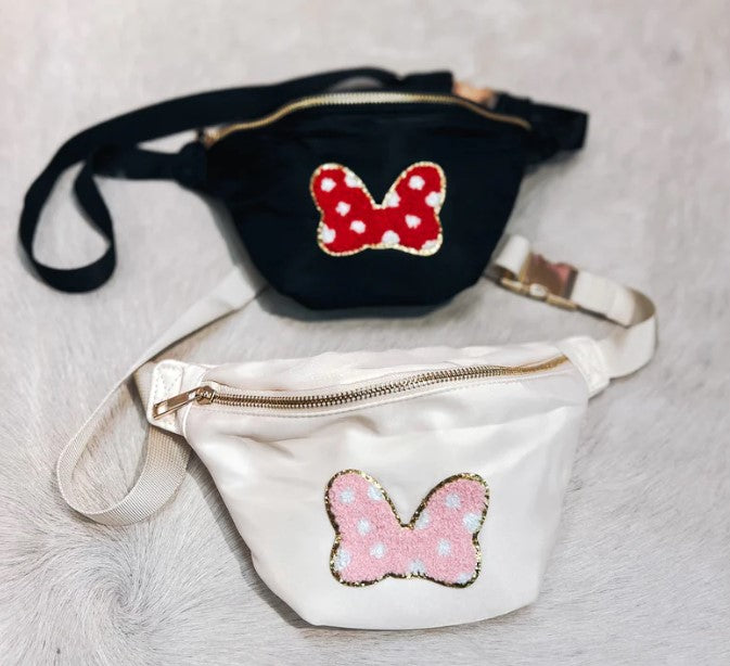 Minnie Bow Fanny Pack