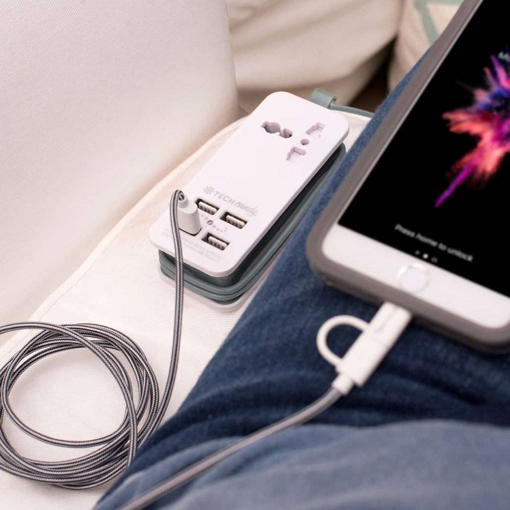 Power Trip Outlet & USB Charging Station