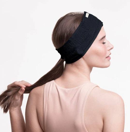 Eco-Friendly Spa Headband-Black