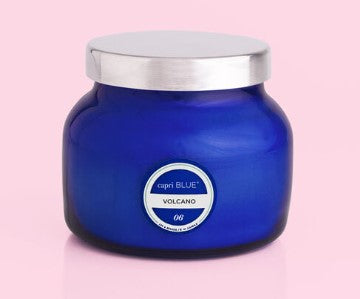 Volcano Blue Petite Jar, 8 oz