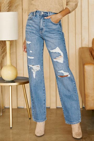 [Kancan] Courtney High Rise Baggy Jeans