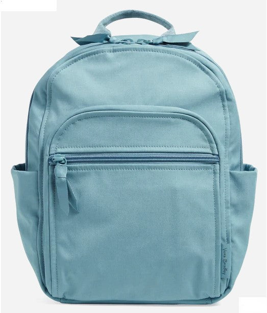[Vera Bradley] Reef Water Blue Small Backpack