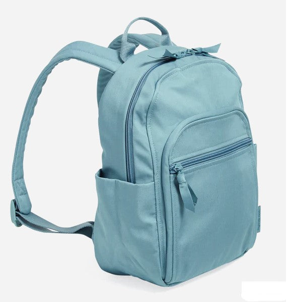 [Vera Bradley] Reef Water Blue Small Backpack