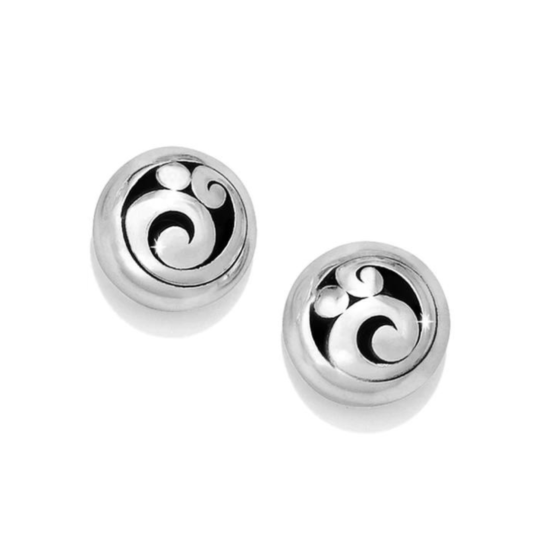Sil Contempo Post Earrings