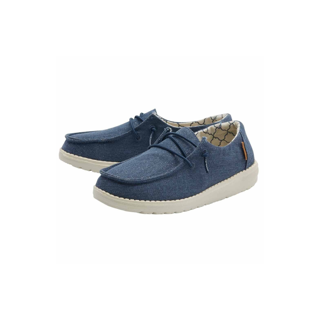 Hey Dude Wendy Chambray Shoe - Youth 