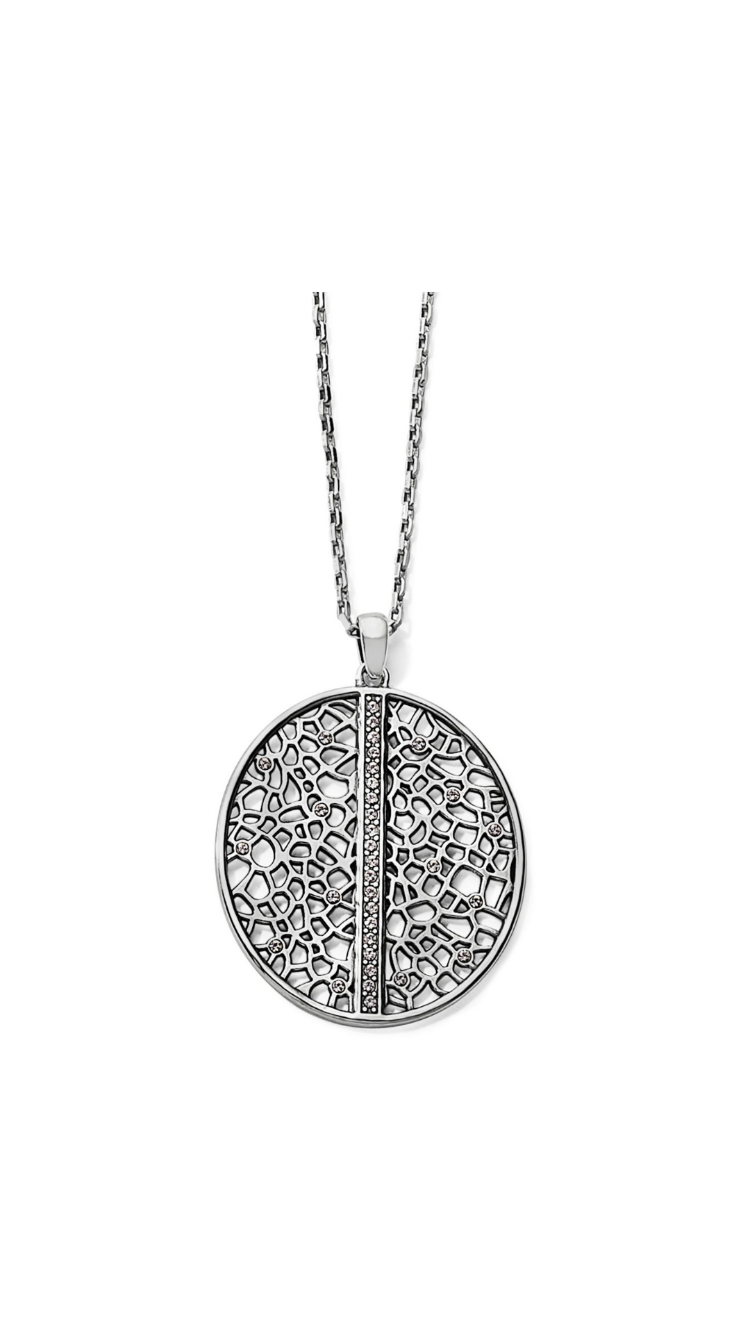 Fiji Sparkle Silver Convertible Necklace