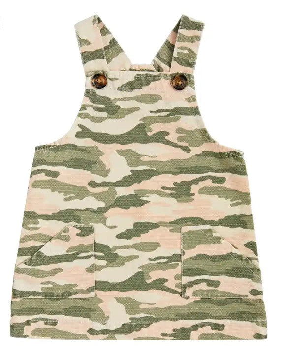 Toddler Camo Overall Dress
