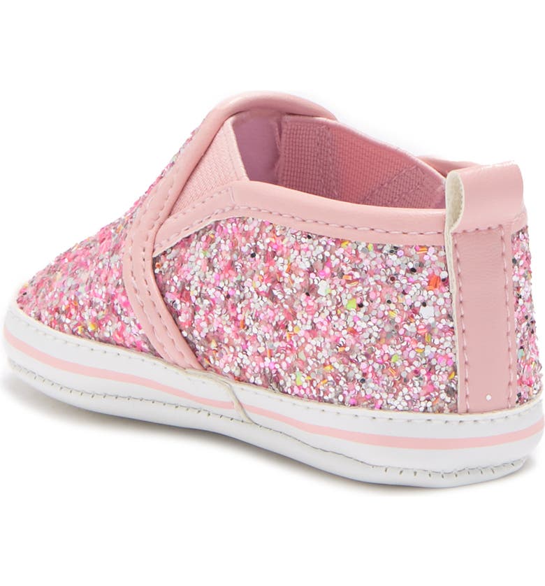 [Laura Ashley] Girls Infant Pink Glitter Shoes