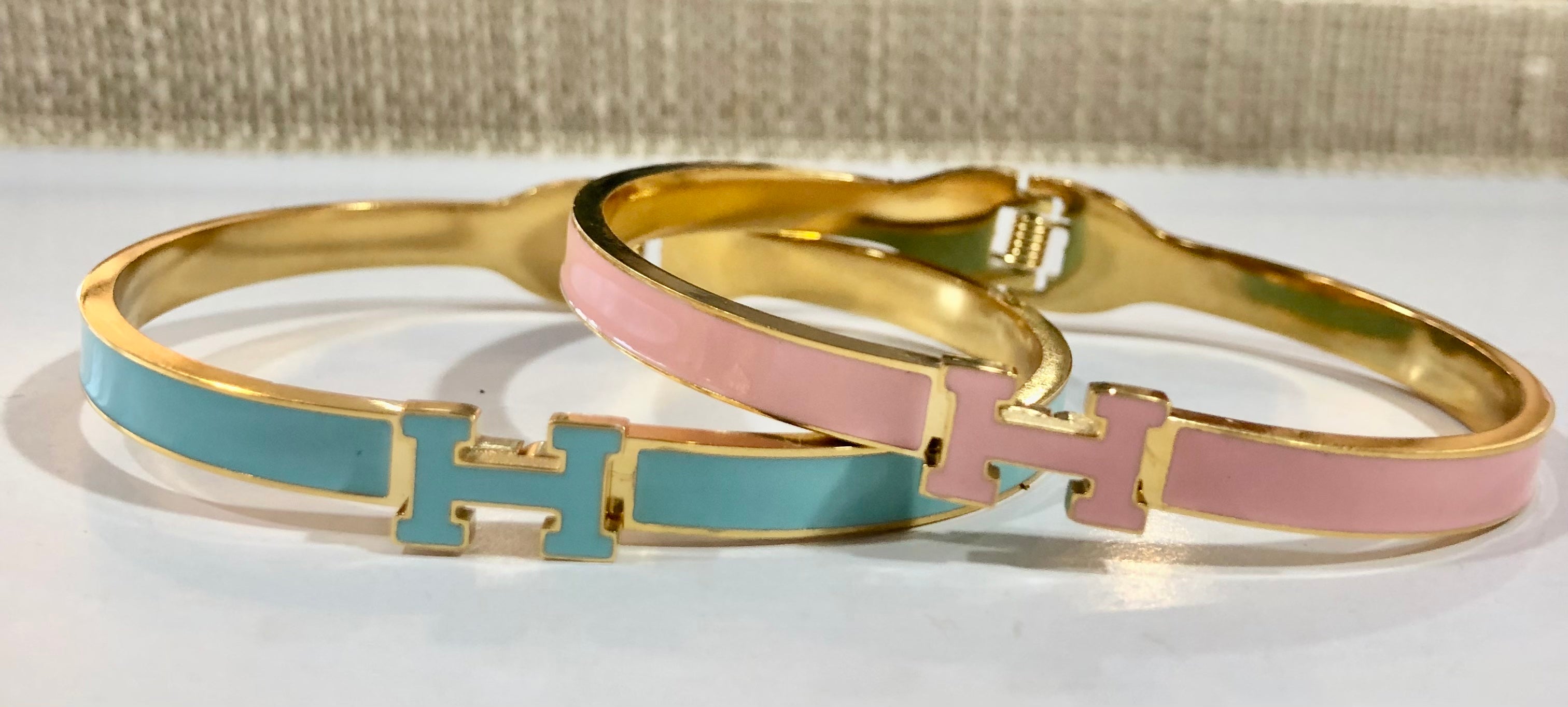 Designer Inspired Hinge Bracelets