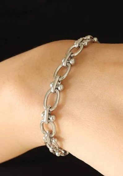 Geo Stainless Steel Bracelet