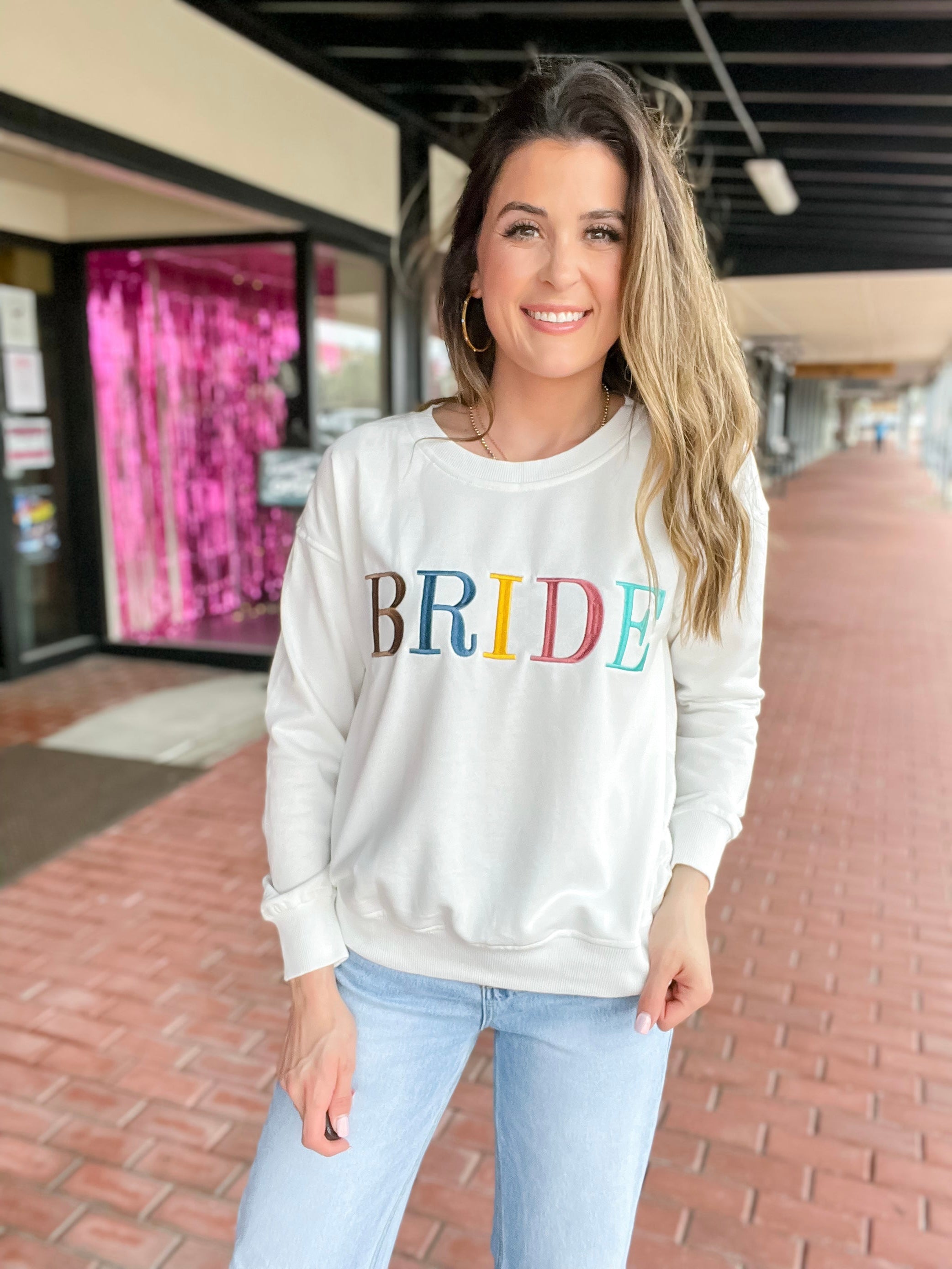 Rainbow BRIDE Sweater