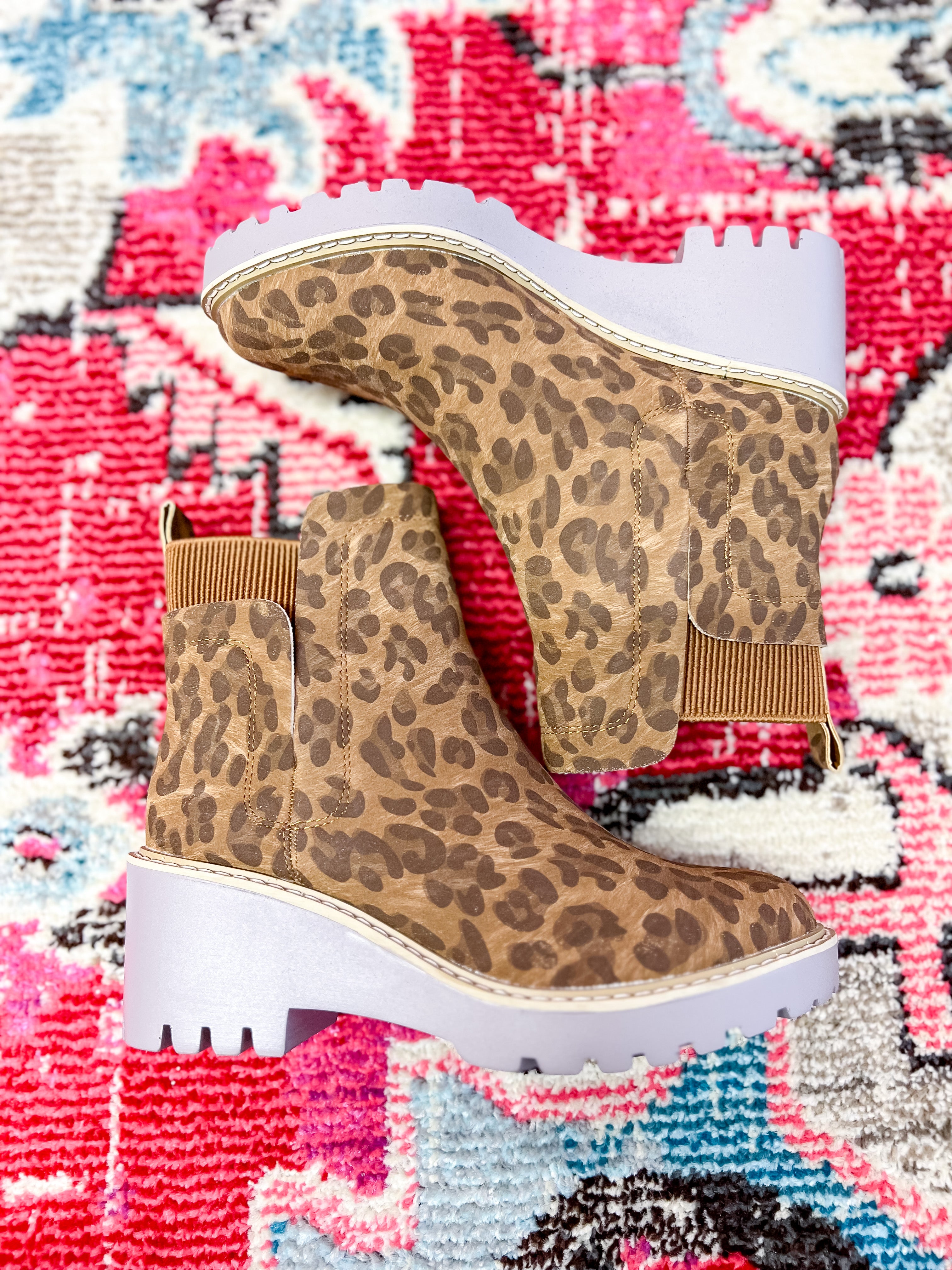 [Corky's] Charleigh Chunky Heel Leopard Boot