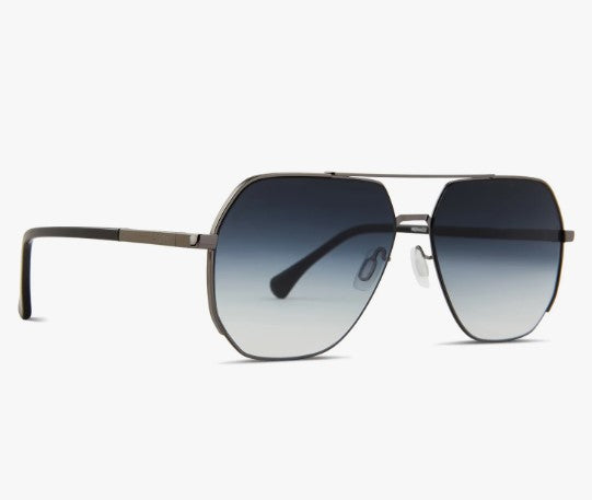 Monaco Antique Gunmetal Grey Sunglasses